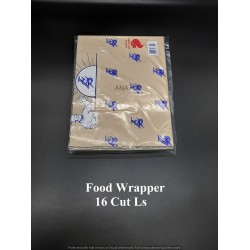 16 CUT FOOD WRAPPER LS