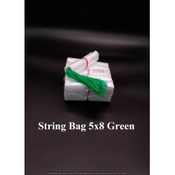 STRING BAG 5X8 D GREEN