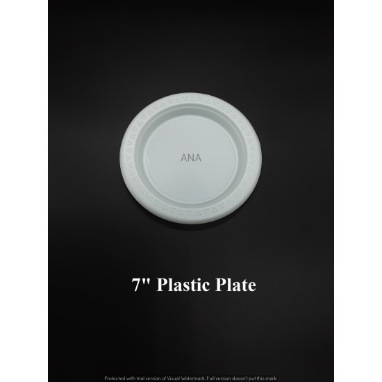 7 PS PLASTIC PLATE