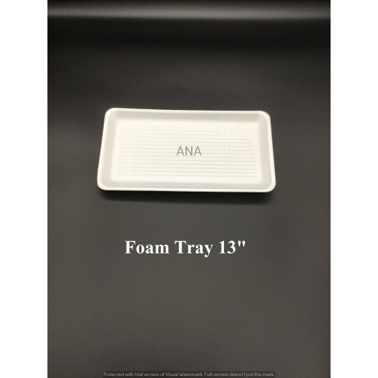 FOAM TRAY 13 WHITE