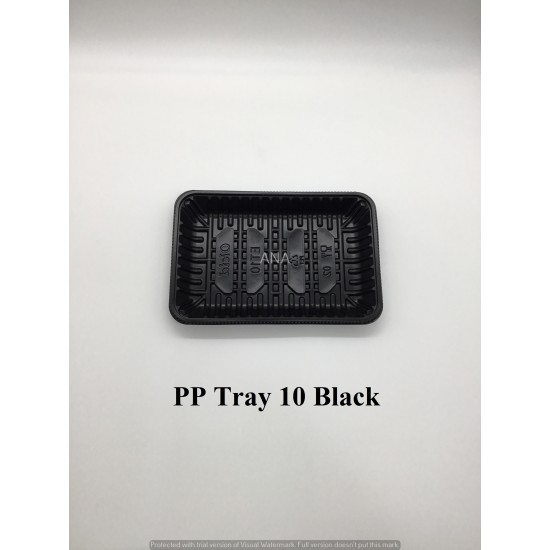 PP TRAY 10 BLACK