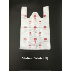 HD SINGLET BAG MEDIUM WHITE (HQ)