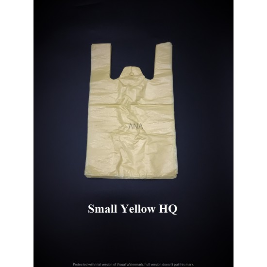 HD SINGLET BAG SMALL YELLOW (HQ)