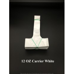 12 OZ CARRIER WHITE