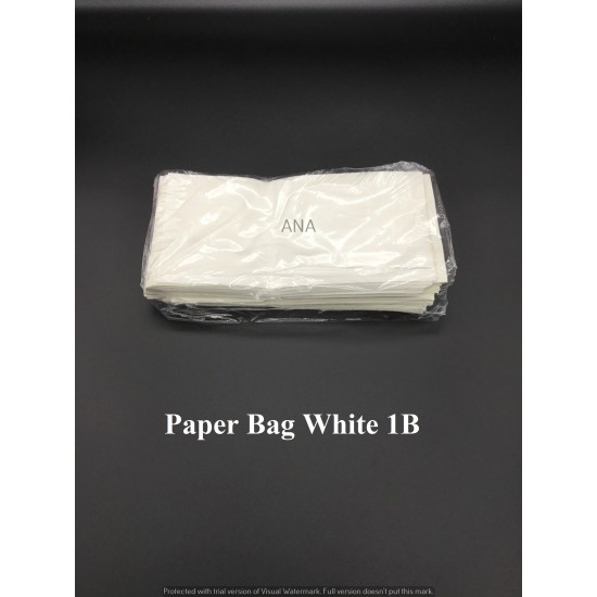 PAPER BAG 1B WHITE 3K PCS