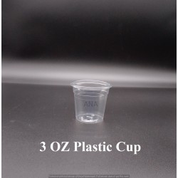 3 OZ PLASTIC CUP ONLY
