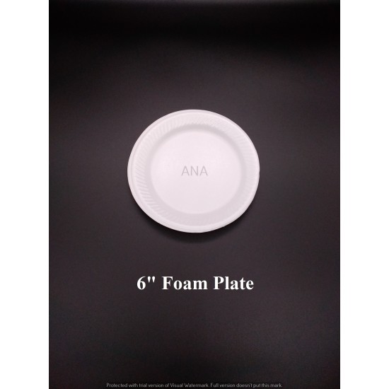 6 FOAM PLATE