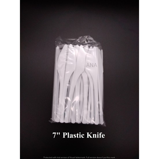 7 PLASTIC KNIFE
