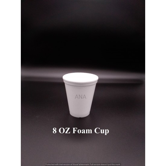 8 OZ FOAM CUP
