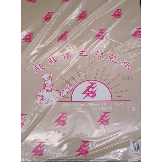 9 CUT FOOD WRAPPER LS