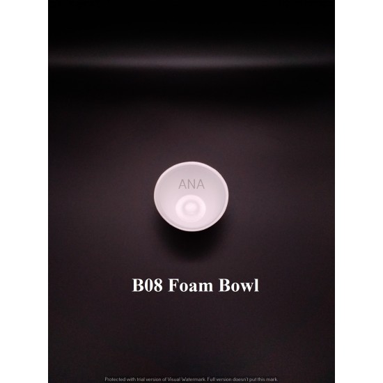 B08 FOAM BOWL 1X5