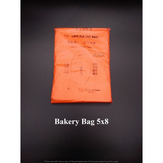 BAKERY BAG 5X8