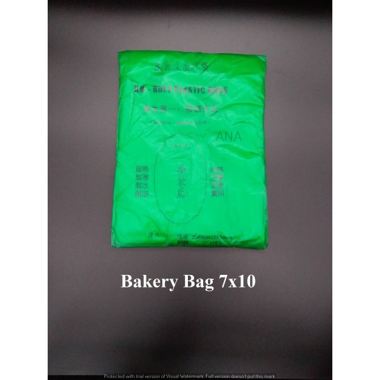 BAKERY BAG 7X10