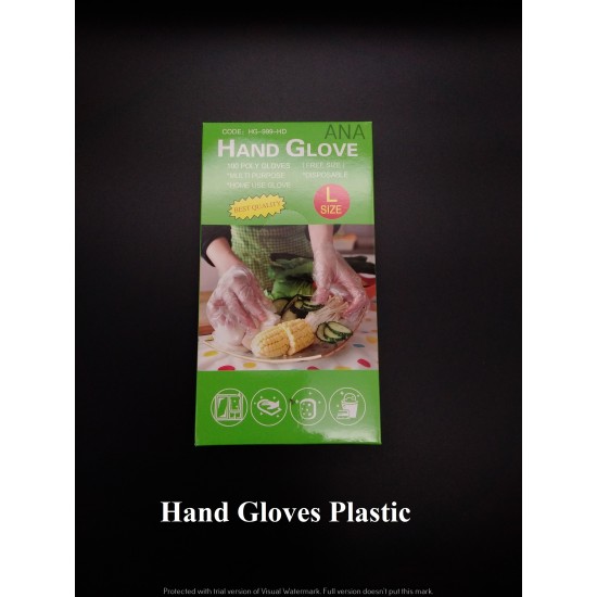 HD HAND GLOVES PLASTIC