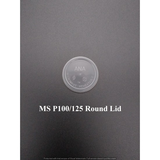 MS P100/125 RD LID
