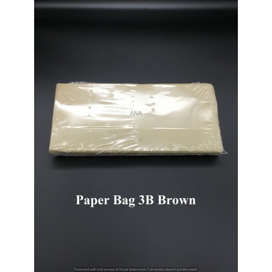 PAPER BAG 3B BROWN