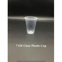 7 OZ PLASTIC CUP CLEAR