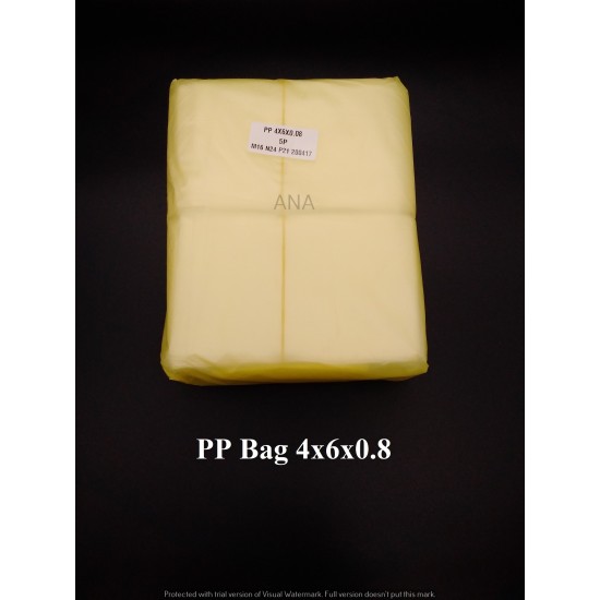 PP BAG 4X6X08