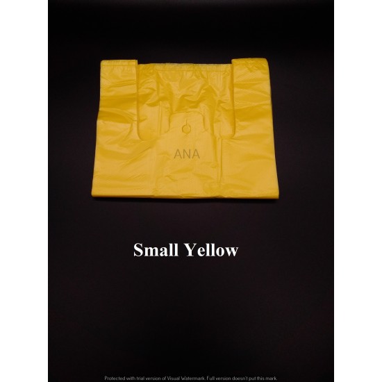 HD SINGLET BAG SMALL YELLOW