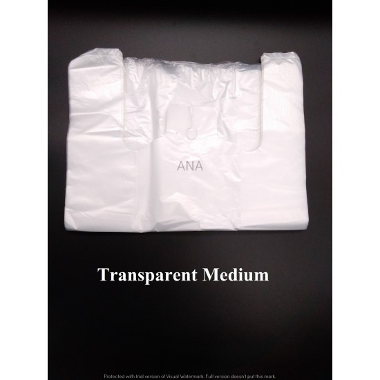 HD SINGLET BAG MEDIUM TRANSPARENT