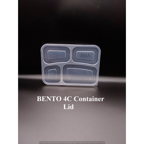 BENTO 4C CONT LID