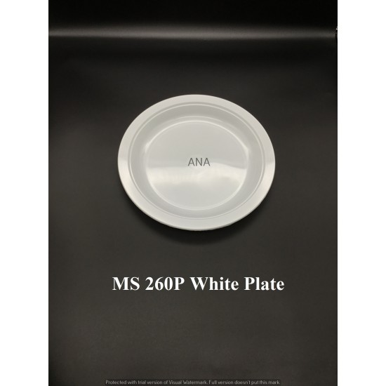 MS 260P WH PLATE