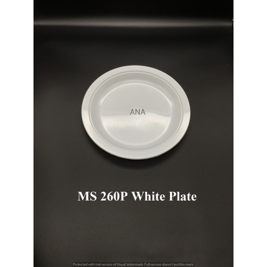 MS 260P WH PLATE