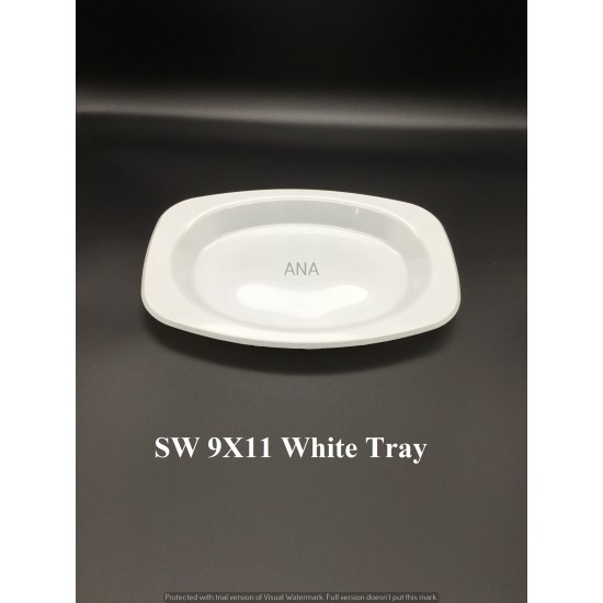 9 INCH PP OVAL PLATE