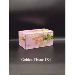 BOX TISSUE 1X4 GOLDEN