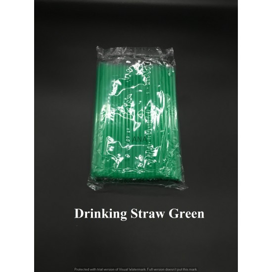 DRINKING STRAW GREEN